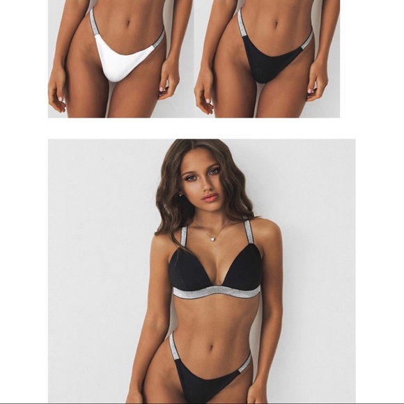 Fashion Animal print/Silver 2pcs Bikini Set - Picture 4 of 6